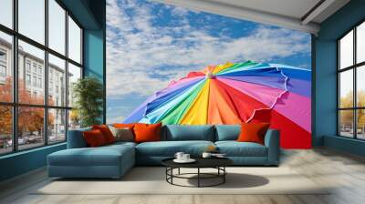 Beach Umbrella Wall mural