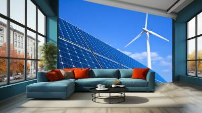 Renewable Energy Wall mural