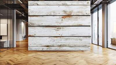 wood board white old style abstract background objects for furniture Wall mural