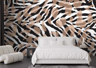 animal skin pattern Wall mural