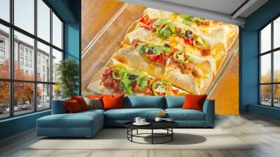 Enchilada Casserole Wall mural