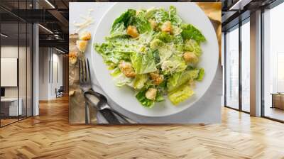 Organic Caesar Salad Wall mural