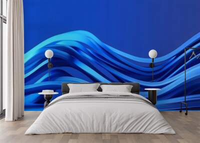 Abstract 3D render Wall mural