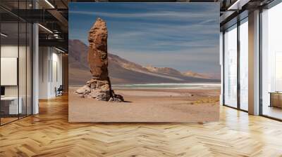 Stone formation of Pacana Monks in Atacama Desert Wall mural