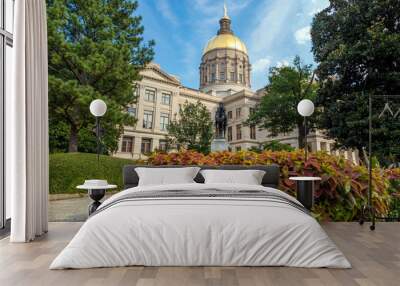 Georgia State Capitol Building in Atlanta, Georgia Wall mural