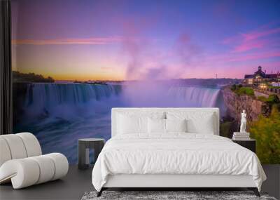 Niagara Falls view from Ontario, Canada Wall mural