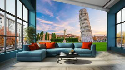 The Leaning Tower in Pisa Wall mural