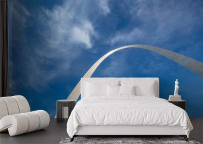 top section of the arch st louis Wall mural