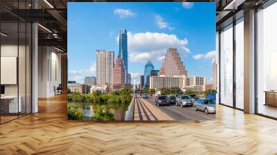 view of Austin, downtown skyline Wall mural