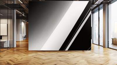 fondo negro blanco Wall mural