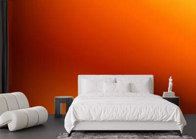 Gelb-orange-roter abstrakter Hintergrund für Design. Geometrische Formen. Dreiecke, Quadrate, Streifen, Linien. Farbverlauf. Modern, futuristisch. Helle dunkle Farbtöne. Webbanner.	 Wall mural