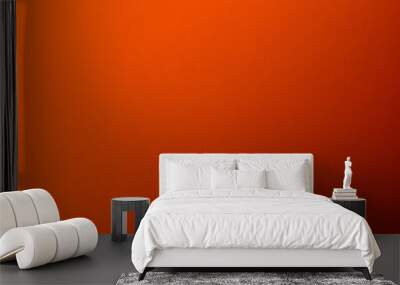 Gelb-orange-roter abstrakter Hintergrund für Design. Geometrische Formen. Dreiecke, Quadrate, Streifen, Linien. Farbverlauf. Modern, futuristisch. Helle dunkle Farbtöne. Webbanner.	 Wall mural