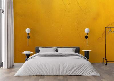 yellow gold grunge texture background Wall mural