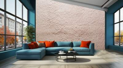 Concrete wall painted white Wall mural