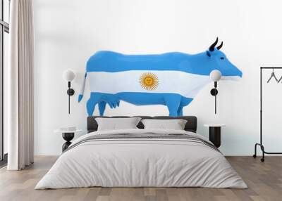 mucca argentina Wall mural