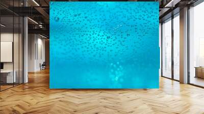 Bubbles in water Wall mural