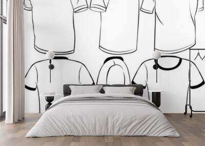 t shirt Wall mural