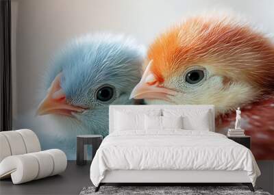 two chicks Wall mural