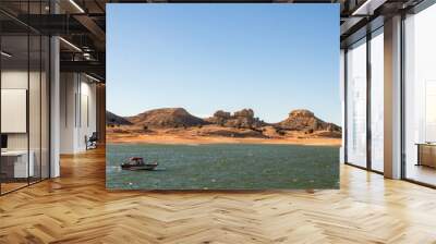 Scenic landscape of Lake Pueblo State Park in Southern Colorado Wall mural