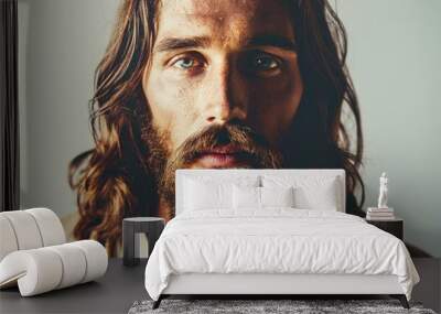 Jesus Christ. Photorealist photography Wall mural