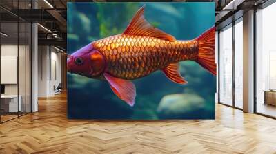 fish in aquarium Wall mural