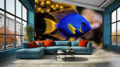 fish in aquarium Wall mural