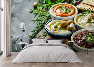 mezze Wall mural