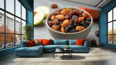 mix raisin and nuts Wall mural