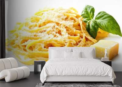 pasta with basil Wall mural