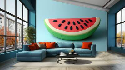 slice of watermelon Wall mural