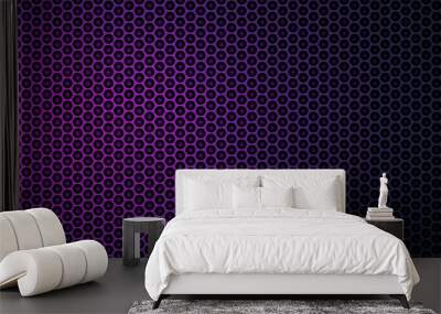 Abstract black texture background vector. Modern purple background. Wall mural