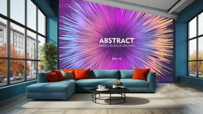 Colorful abstract color flow background. Modern light motion concept design. Wall mural