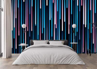 Colorful abstract geometric background vector Wall mural