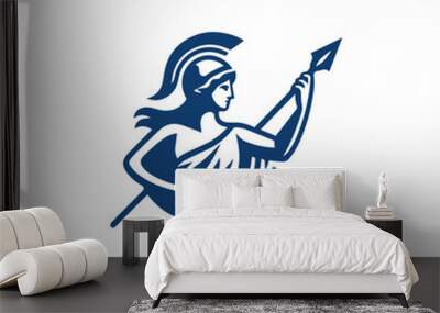 Athena Logo Wall mural