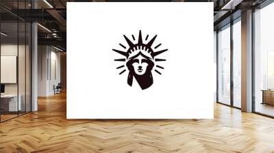 Liberty logo ready for sale Wall mural