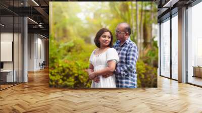 Young Indian couple in love. Wall mural