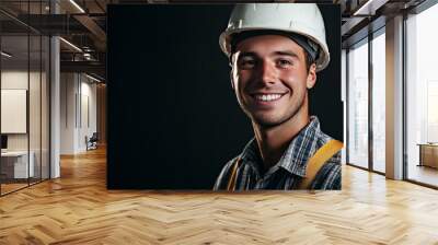 portrait of a worker Wall mural