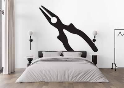 pliers icon vector trendy design template Wall mural