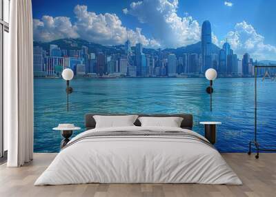 Hong Kong Skyline Wall mural