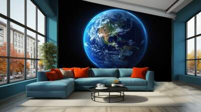 The Earth in Space Wall mural