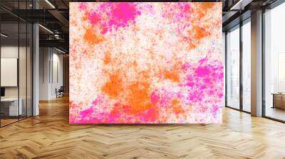 Abstract multicolored paint splash background. Grunge texture splash paint wall multicolor. Colorful painted decorative wall texture. Multicolor grunge background. multi color grunge design
 Wall mural