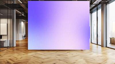 Lightgradient grainy abstract vector format noisy. Gradient mesh blur with trend pastel purple gradient design. Violet grainy gradient background grain texture retro blue and purple design background. Wall mural