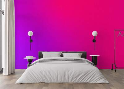 Red and purple gradient background with volumetric lighting effect and fantasy theme. Gradient Red Blue Purple Abstract Background. gradient red orange and pink soft colorful background Wall mural