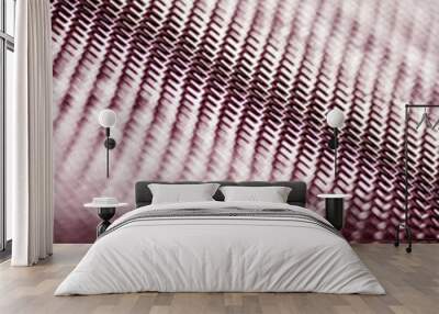 metal mesh texture background, material pattern, pink gradient Wall mural