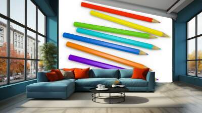 colored pencils 2 Wall mural