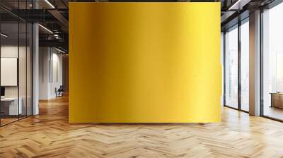 Gold textured background, Golden foil metallic sheet or paper for advertising campaign and animation. Wall mural