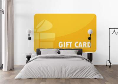 gift card vector Wall mural