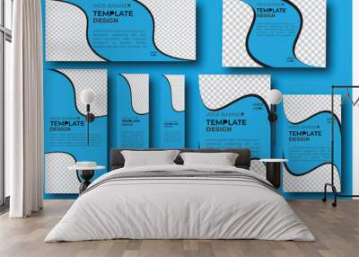 BUSINESS DESIGN WEB TEMPLATE SIMPLE Wall mural