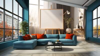 modern living room Wall mural