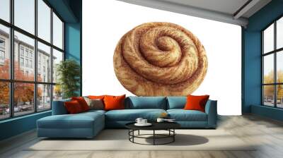 Gourmet Snickerdoodle Cookie Dough Isolated On Transparent Background Wall mural